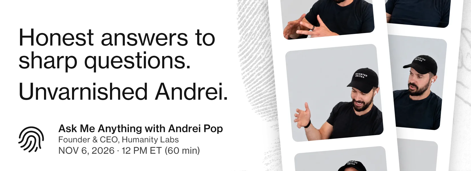 Ask Me Anything with Andrei Pop promo, part 2